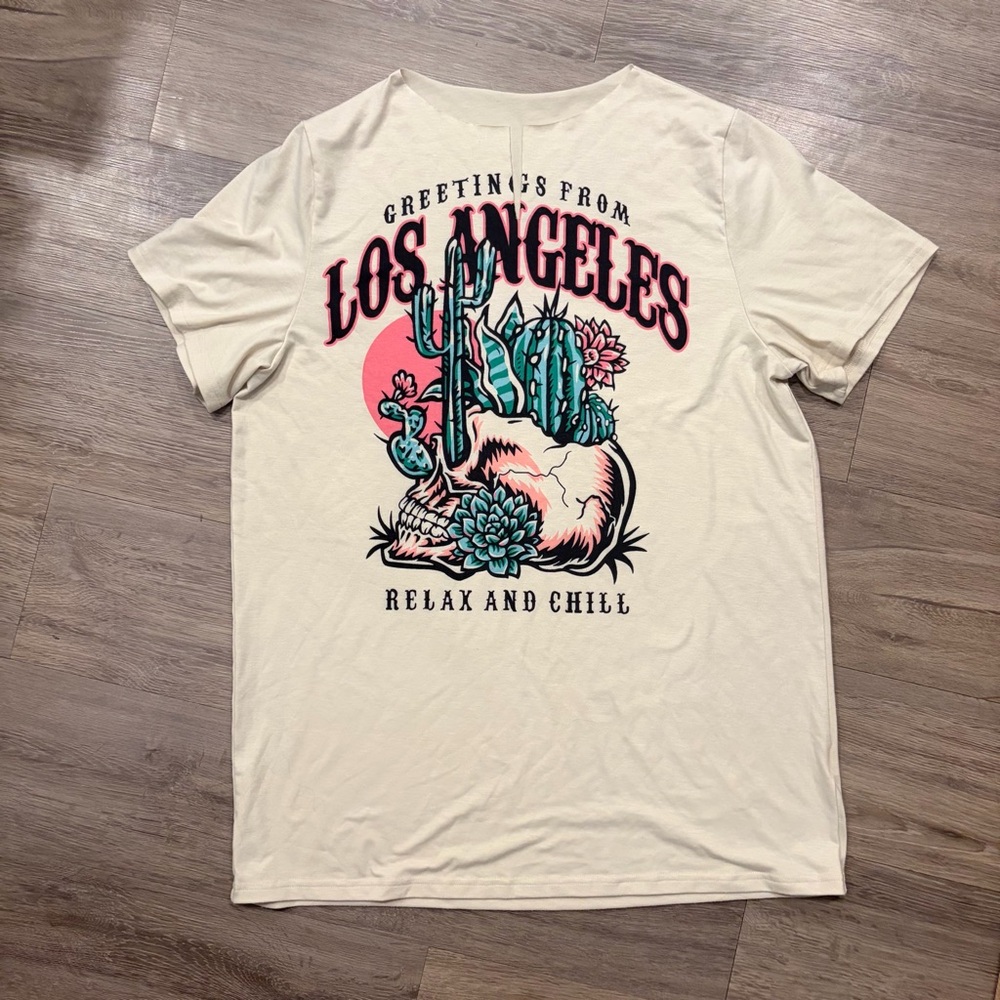 Loose Oversized LA T-Shirt